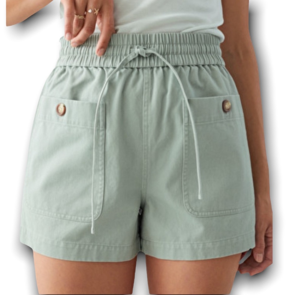 & Other Stories Relaxed Drawstring Shorts